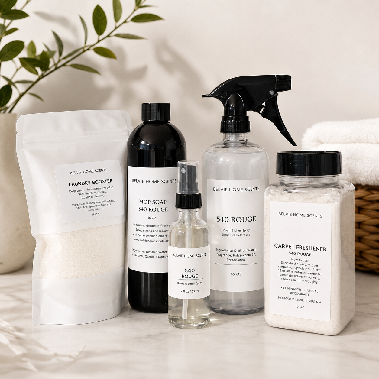 Home Cleaning Bundlle Belvie Home Scents