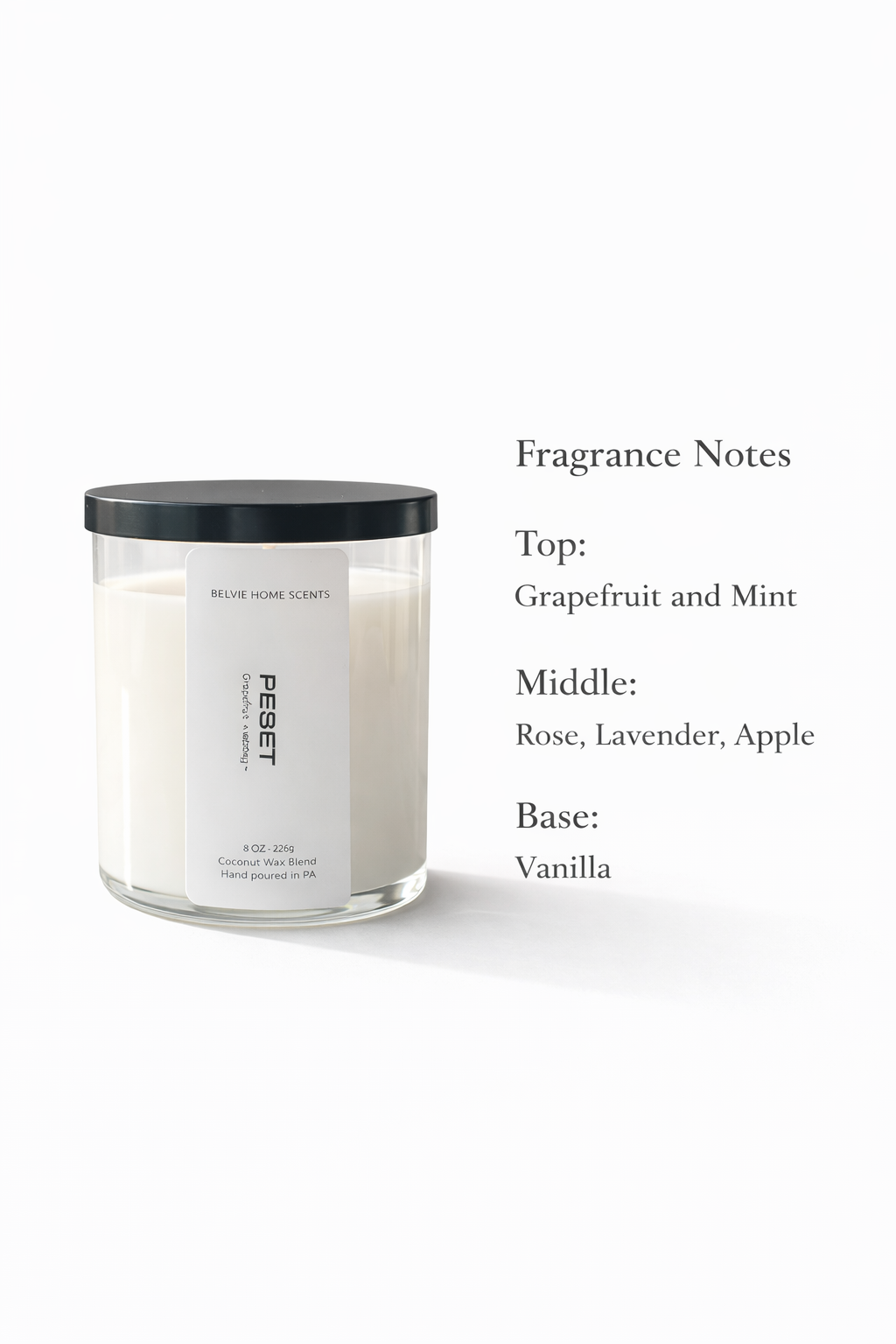 Reset Grapefruit + Mint Candle