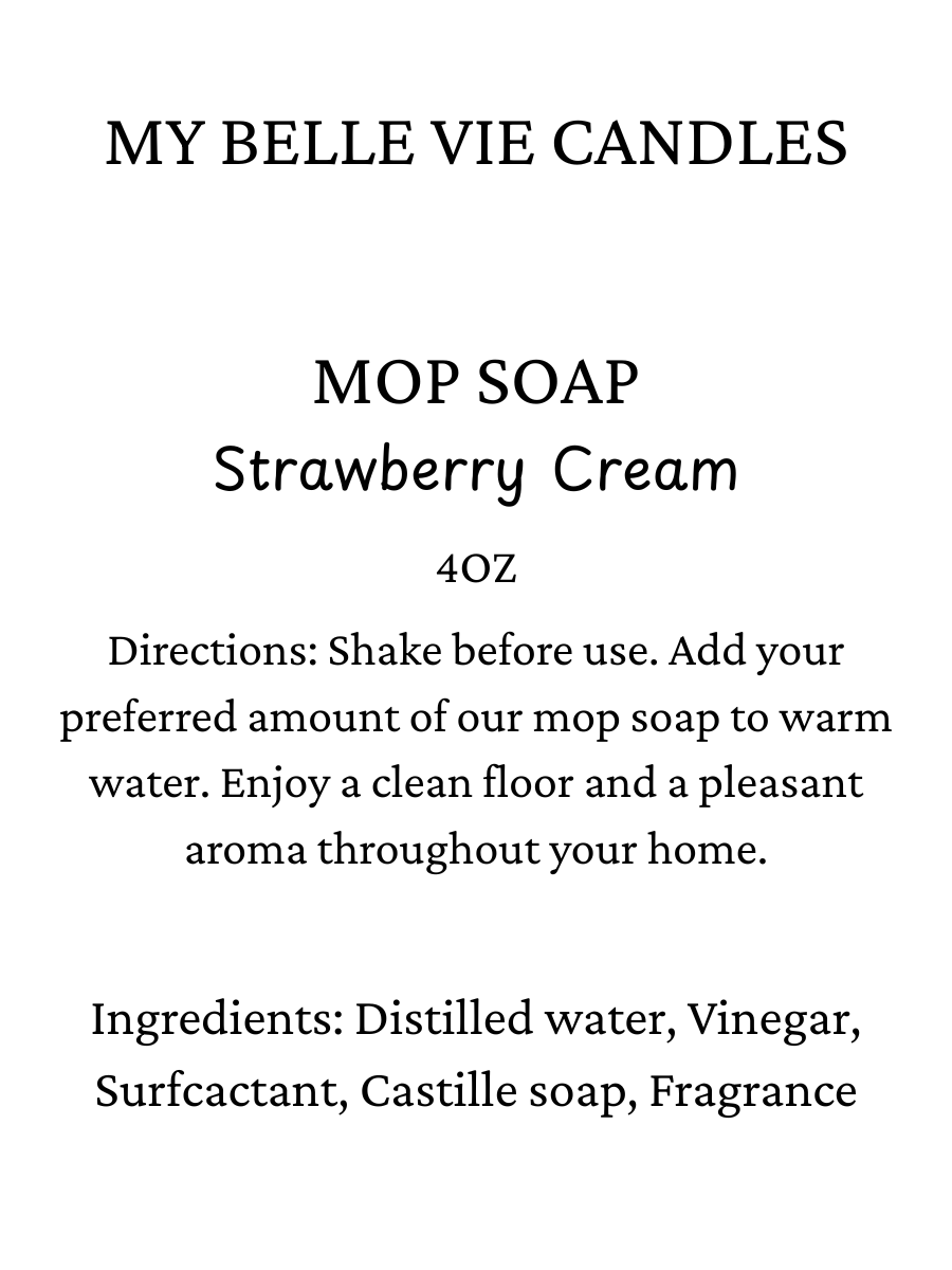 Mop Soap Floor Cleaner