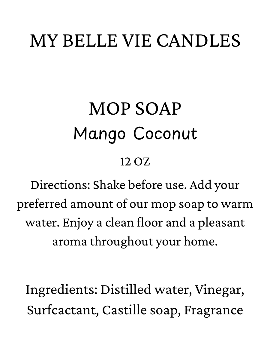 Mop Soap Floor Cleaner