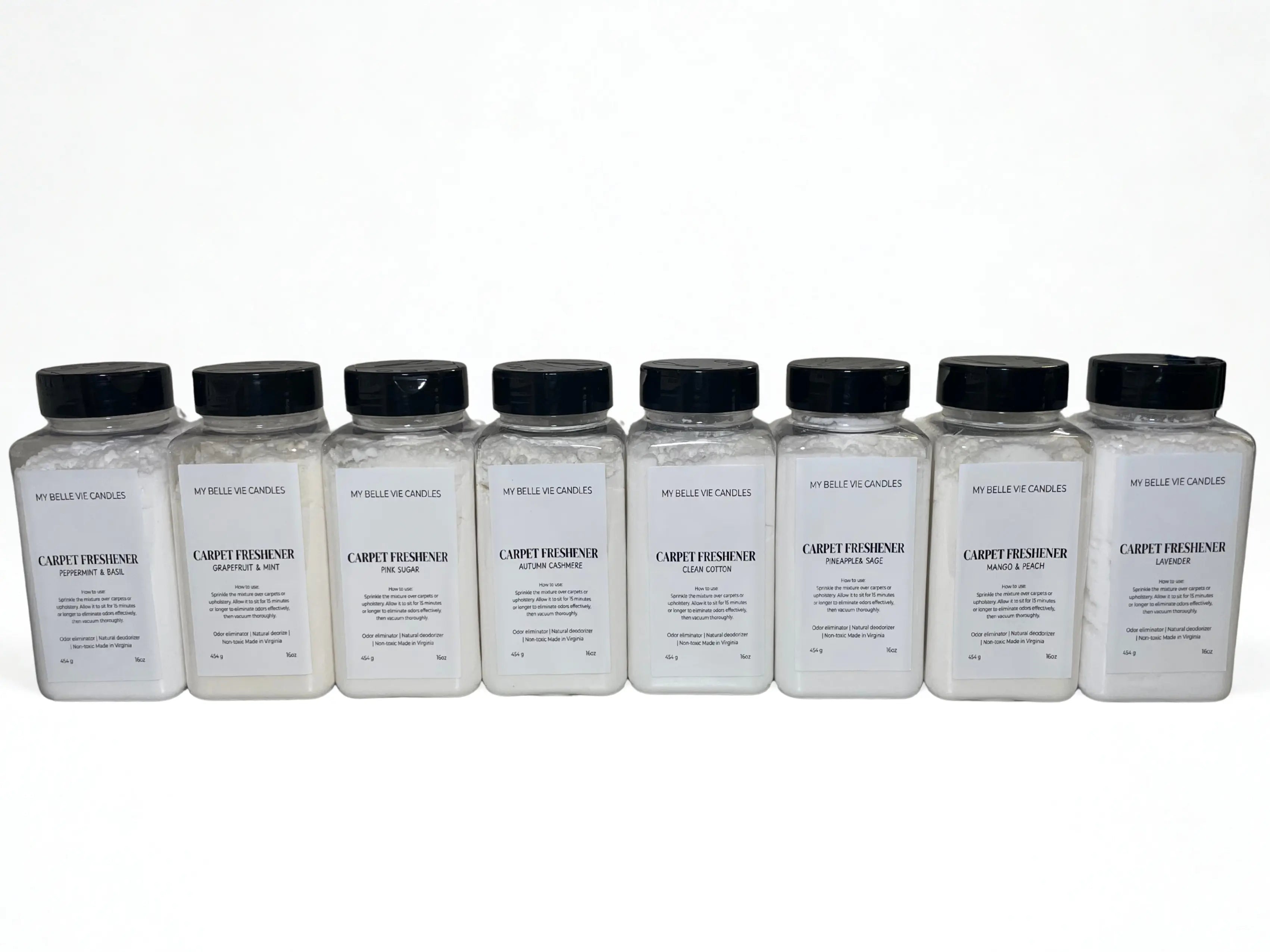 Whosesale Carpet and Upholstery Freshener MRSP $14 My Belle Vie Candles